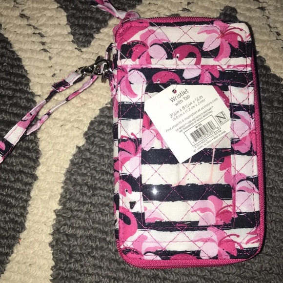 Wristlet with cell phone pocket - Picture 1 of 3